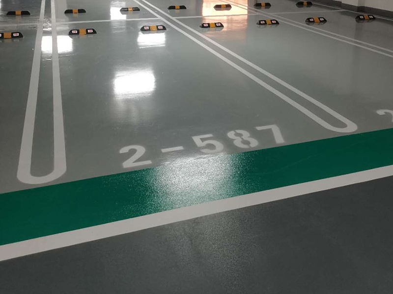 橘紋環(huán)氧砂漿地坪(圖6) 橘紋環(huán)氧砂漿地坪(圖6)